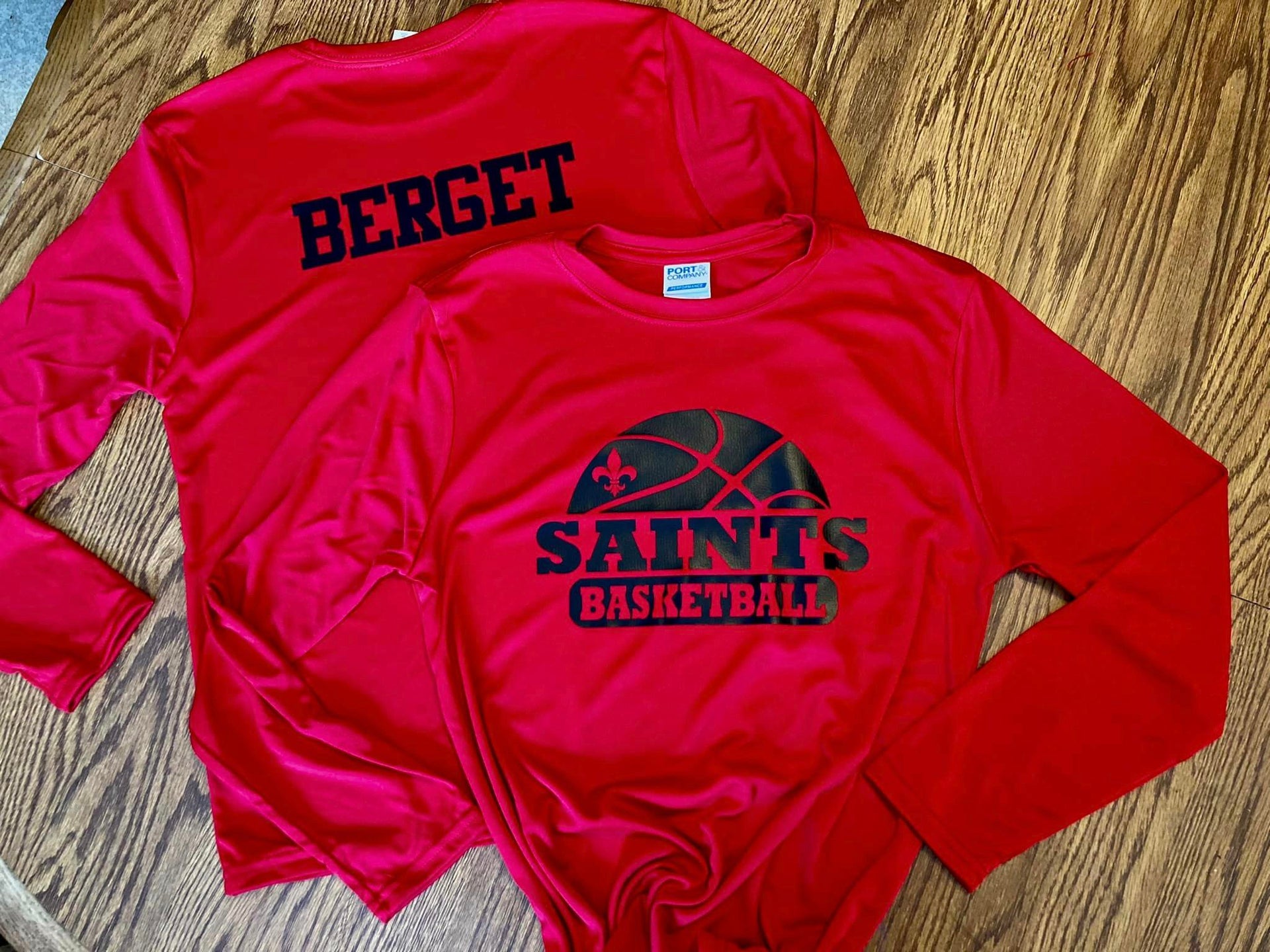 Saints Youth Basketball Warm Up – The Farmhouse Crafter
